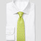 Corbata de seda Martini Amarillo con estampado de martinis – Mr. Tie