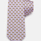 Corbata de seda New York Grey con estampado de ratones – Mr. Tie