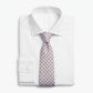Corbata de seda New York Grey con estampado de ratones – Mr. Tie