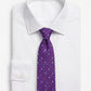 Corbata de seda Monaco Purple con estampado de barcos – Mr. Tie