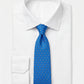 Corbata de seda Maranello Azul con estampado de carros – Mr. Tie