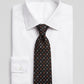 Corbata de seda Monaco Black con estampado de barcos – Mr. Tie