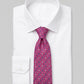 Corbata de seda Monaco Pink con estampado de barcos – Mr. Tie